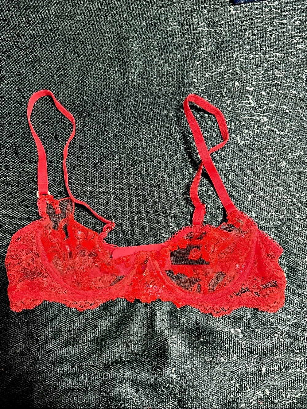 Honey Birdette Whitney Orange Bra 32B